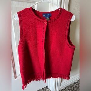 Vintage Wool Cardigan Charter Club